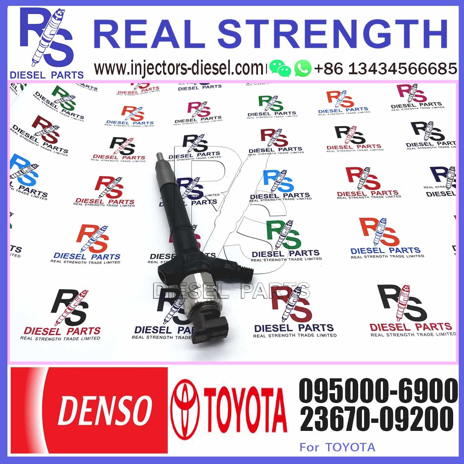 Oil Nozzle Injector 0950006900 Diesel Common Rail Injector Nozzle 095000 6900 095000-6900 For Toyota Avensis 2.2 D