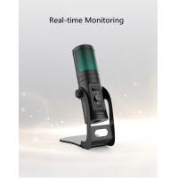Buy cheap Directional 14mm USB Recording Condenser Microphone With Mic Gain Knob product