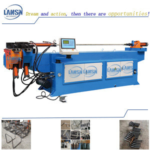 NC CNC 90 Degree Metal Tube Bender Machine Microcomputer Control