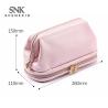 Buy cheap Blank Wholesale Two Zipper Luxury Cosmetic Bag High Quality Makeup Travel Bag from wholesalers