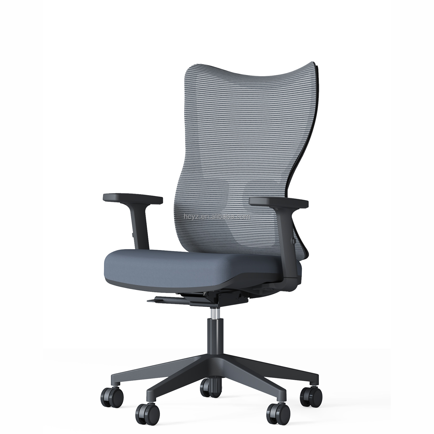 Adjustable Mesh Office Chair for Adults 645*695*1010-1110mm Comfortable Swivel Wheels