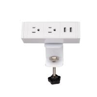 Buy cheap America Desktop Clamp Power Strip 2outlet and 2USB ETL passed product