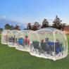 Buy cheap 160*160*160CM Outdoor Transparent Camping Pop Up Tent With Strong Steel Frame UV Protection Polyester from wholesalers