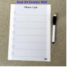 Buy cheap PVC Wall Mounted Self Adhesive Whiteboard Sticker Stationery Kids Writing Board from wholesalers