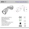 Buy cheap Interior top quality modern design 3W bedroom led wall lighting foldable wall light for bedside for villa from wholesalers