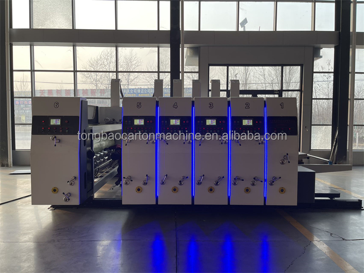 Single Color Flexo Printer Slotter Machine for 40000 KG Corrugated Carton Production