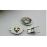 Buy cheap Hot sell Factory zinc alloy hardware accessories high quality custom oval metal handbag twist lock from wholesalers