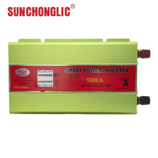 Buy cheap Smart Off Grid 1000W Modified Sine Wave Inverter 12v DC To 110v AC 60Hz from wholesalers