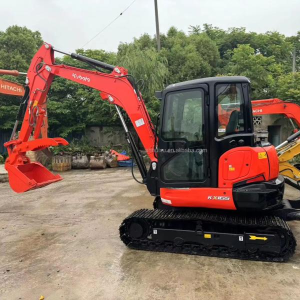 Buy cheap 6.5 Ton Secondhand Digger Used Mini Excavator Kubota Kx 165 from wholesalers