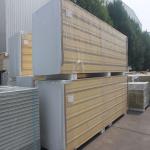 White Cold Room Insulation Panels Class 0 Fire Performance Customizable