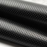 Buy cheap Black Semi Perforated Faux Leather PVC Material For Car Interior from wholesalers