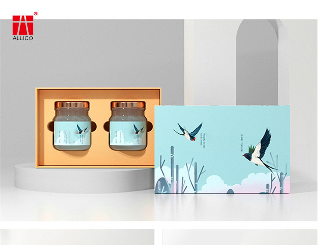 Laminated Board Foldable Sliding Drawer Gift Boxes Customized Logo