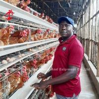 Buy cheap Chicken Layer Galvanized Poultry Battery Cage System Oxidation Resistance In product