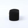 Buy cheap Personalized Custom Black Velvet Jewelry Packaging Wedding Engagement Double Ring Luxury Jewellery Box from wholesalers