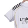 Buy cheap Short Sleeve 2025-2026 Real Madrid Home Jersey Breathable Stretchable from wholesalers