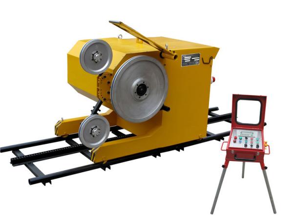 Buy cheap 120m Wire 55KW Stone Quarry Machines 1750mm Diamond Wire Saw Machine from wholesalers