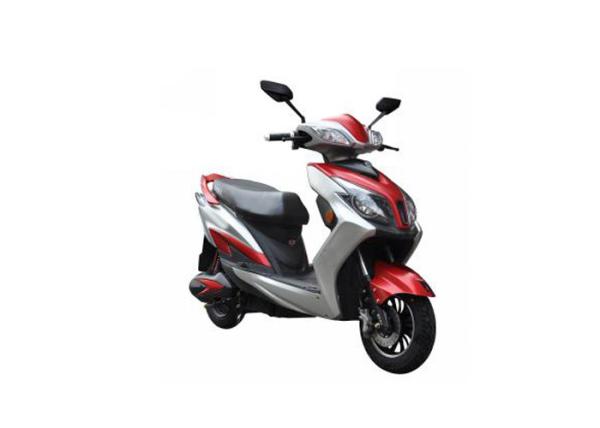 Buy cheap Lightweight Electric Motorcycle Scooter White Red Color With 1000W Motor from wholesalers