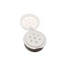 Buy cheap 120ML Empty White Bottle Fiber Powder Shaker Bottle with 127mm Flip Top Cap and PE Bottle from wholesalers