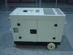 50hz 220v kubota diesel engine silent 6.5kva generation