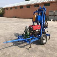 Buy cheap 100m 150m Water Well Drilling Rigs/hydraulic Diesel Well Drilling Rigs/mine product