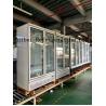 Buy cheap Commercial Double Door Freezer Glass Door Upright Display Refrigerators Freezers from wholesalers