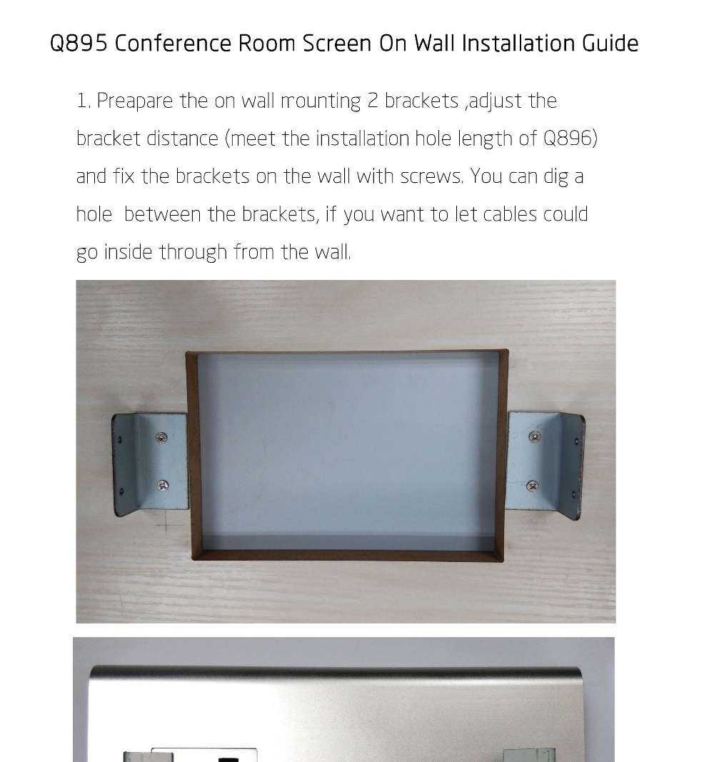 Wall Mounted Touch Screen Aluminum Android Tablet PC
