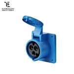 IP44 IP67 3Pin Outdoor Power Distribution Equipment Installation Connector