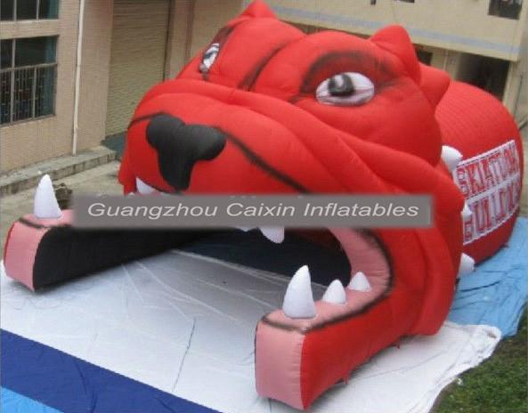 Buy cheap Portable Inflatable Football Tunnel With Helmet,Inflatable Football Helmet Tunnel For Sale from wholesalers