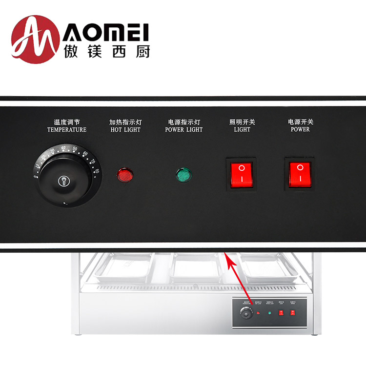 CE Certification Commercial Acrylic Bakery Display Cabinet with Electric Power Source
