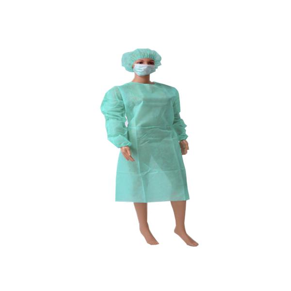 Buy cheap 120*140cm SMS Disposable Isolation Gown Blue/Yellow Color Disposable Medical Items from wholesalers