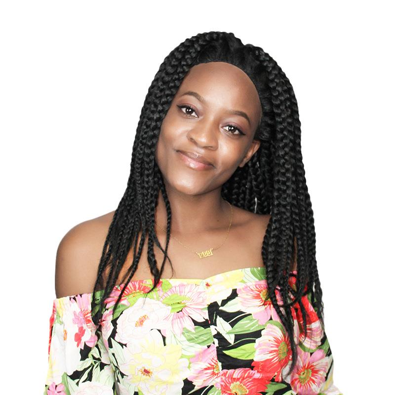 Material Ombre Crochet Braiding Hair Expression Pre Stretched Hair With 100g Weight
