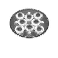 Buy cheap 8 In 1 24 Degree COB LED Lens SMD3030 PMMA Material For Indoor Light product