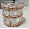 Buy cheap Best selling Seagrass bottle carrier Wicker detox bottle holder Seagrass glass cup holders from wholesalers