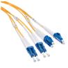 Buy cheap MPO MTP To LC Breakout Cable Duplex Optic FTTH 8 Core from wholesalers