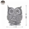 Buy cheap Silver Owl Series Sew On Embroidered Patches Cartoon Cute Image Sequin Material from wholesalers