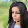 Buy cheap 100% Indian Human Hair Straight HD Lace 13*4 Frontal Wigs from wholesalers
