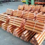 ASTM Standard C10200 Copper Round Bar Smooth Surface Without Burr C102 Copper