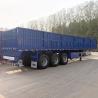 Buy cheap 800mm CIMC 3 Axle 80T logistics Side Wall Trailer from wholesalers
