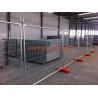 Buy cheap Temporary Chain Link Fence Post Base / Temporary Steel Fencing Industrial Style from wholesalers