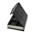 Custom One Stop Packaging Service Pink Flip Cardboard Paper Jewelry Packaging