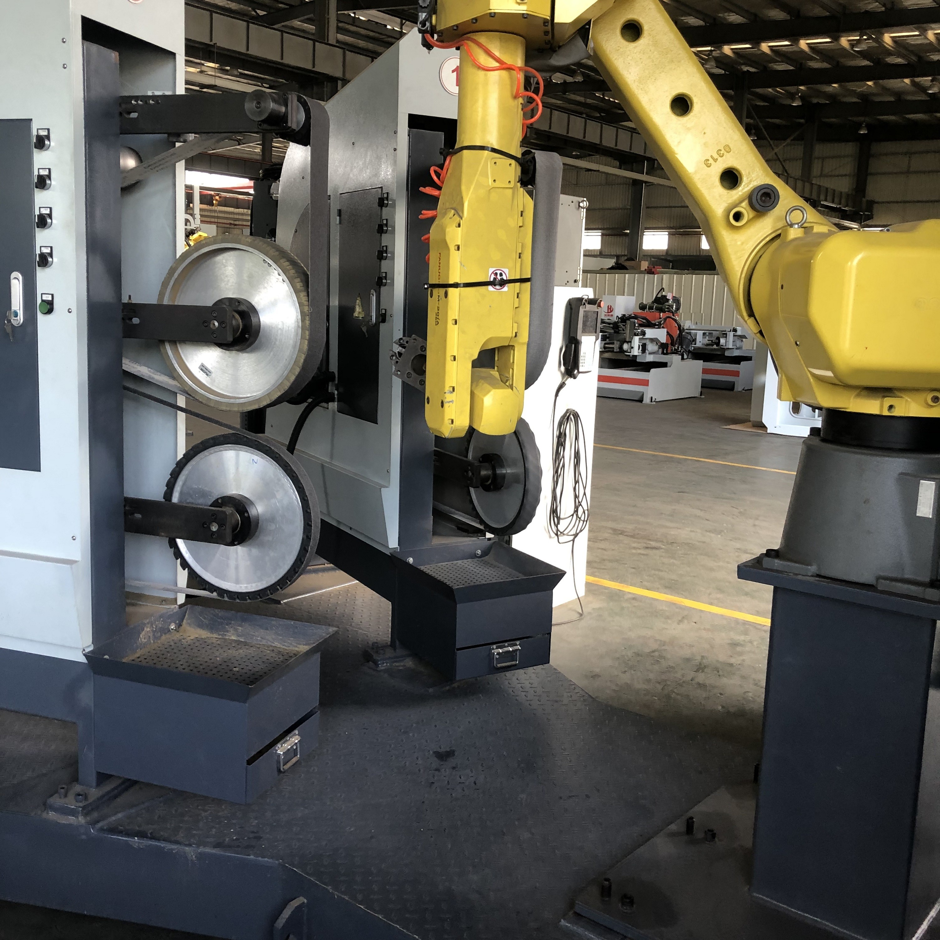 CE ISO 6 Axis CNC Robot Grinding Machine Automatic Programming