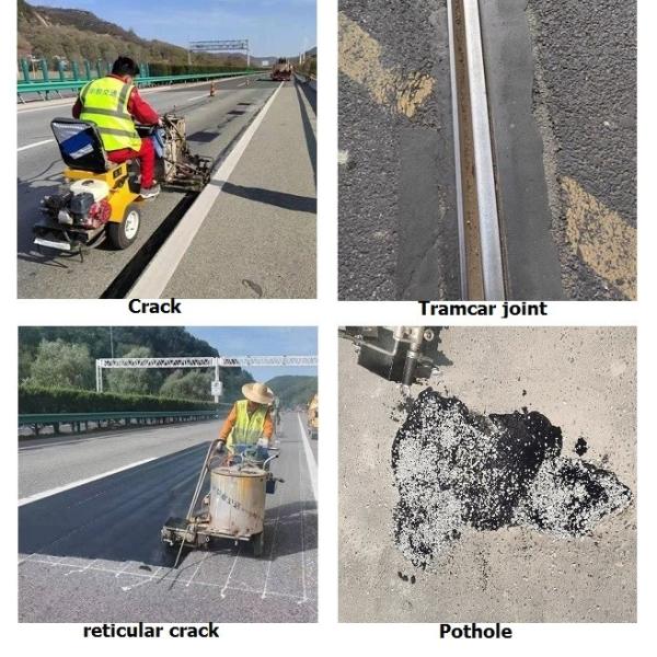 Buy cheap Thermoplastic Asphalt Road Patching Material Premix Granules from wholesalers