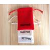 Buy cheap 8 X 10cm Velvet Drawstring Jewelry Pouch , Colorful Jewelry Storage Bags from wholesalers
