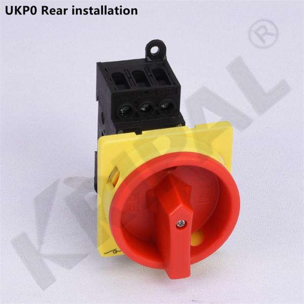Buy cheap 10A 4Pole IP65 230-440V Electric Rotary Isolator Switch IEC Standard from wholesalers