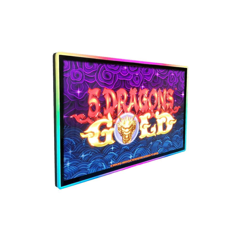 5ms Response Scratch Resistant VESA/Panel Mount LED 43'' Gaming PCAP Touch Screen High Brightness For Slot Game