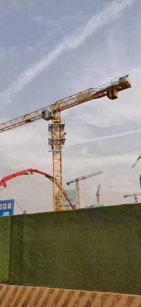 Buy cheap Potain tower crane (MC278), maximum lifting capacity 12 tons, strong steel from wholesalers