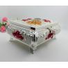 Buy cheap Shinny Gifts Metal Jewelry Box Earring Storage Box for Wedding Gifts&Desktop Decoration from wholesalers
