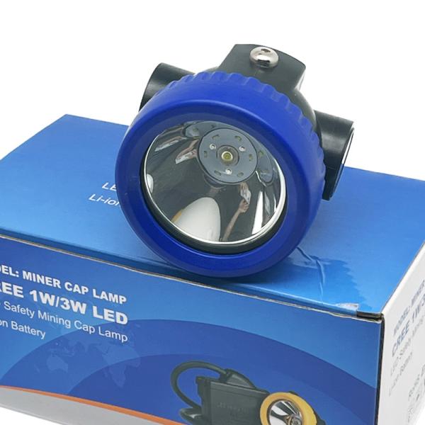 Buy cheap Industrial Lightweight LED Miners Cap Lamp Small Safety 5000lux 2.8ah from wholesalers