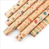 Buy cheap Recyclable Kraft Christmas Wrapping Paper Roll 80gsm 90 Sq Ft Wrapping Paper from wholesalers