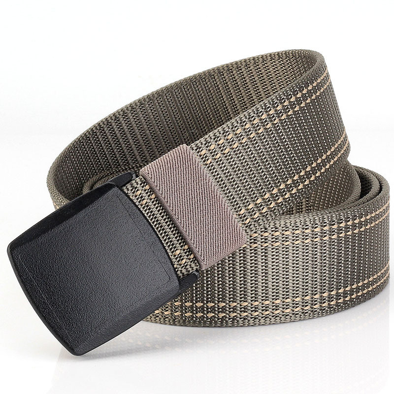 Army Canvas Fabric Web Belt OEM Military Belts And Buckles 120cm
